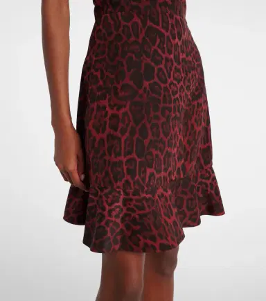 Stella McCartney Stella Iconics silk cady minidress | Thumbnail 3