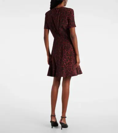 Stella McCartney Stella Iconics silk cady minidress | Thumbnail 5