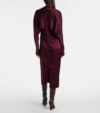 Stella McCartney Cutout satin gown | Thumbnail 5