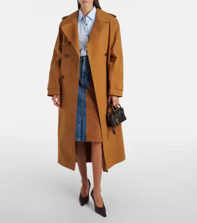 Stella McCartney Denim midi skirt | Thumbnail 2