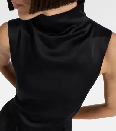 Stella McCartney Draped satin gown | Thumbnail 4