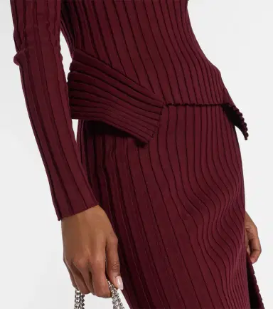 Stella McCartney Ribbed-knit cotton top | Thumbnail 3
