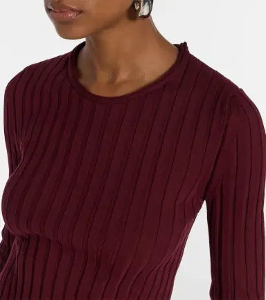 Stella McCartney Ribbed-knit cotton top | Thumbnail 4
