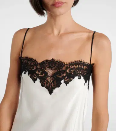 Stella McCartney Lace-trimmed satin camisole | Thumbnail 4