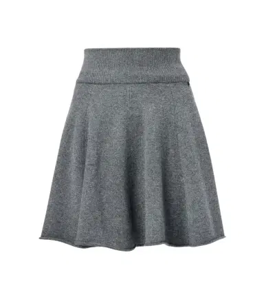 Extreme Cashmere N°379 Girl cashmere-blend miniskirt | Thumbnail 1