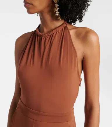 Max Mara Parsec halterneck beach jumpsuit | Thumbnail 5