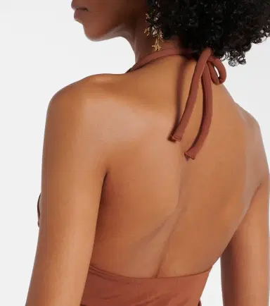Max Mara Parsec halterneck beach jumpsuit | Thumbnail 6
