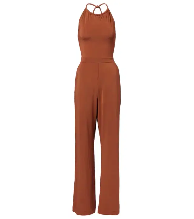 Max Mara Parsec halterneck beach jumpsuit