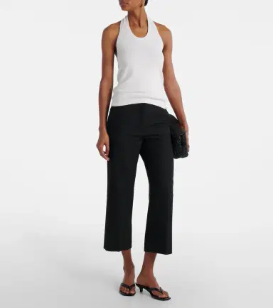 Extreme Cashmere N°409 Jerry cotton and cashmere top | Thumbnail 2