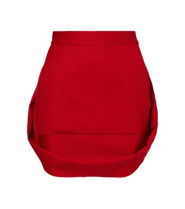 Vivienne Westwood Mini Frame wool miniskirt