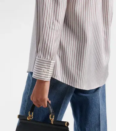 Dolce & Gabbana Striped silk shirt | Thumbnail 5