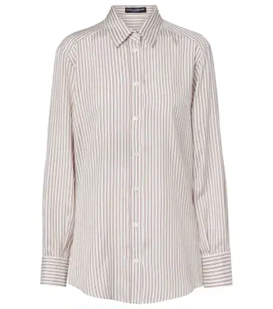 Dolce & Gabbana Striped silk shirt | Thumbnail 1