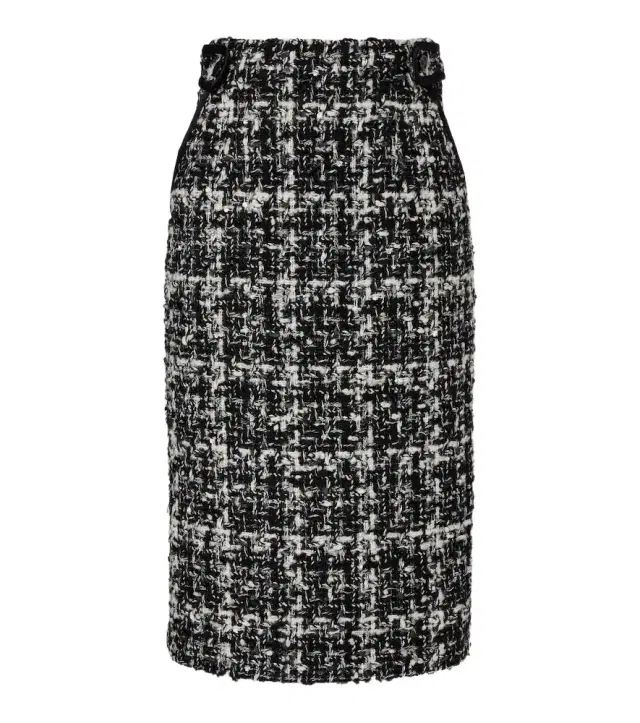 Dolce & Gabbana Checked midi skirt