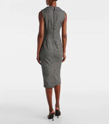 Dolce & Gabbana Wool-blend midi dress | Thumbnail 3
