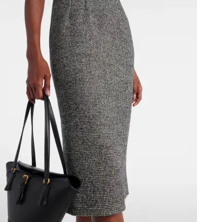 Dolce & Gabbana Wool-blend midi dress | Thumbnail 4