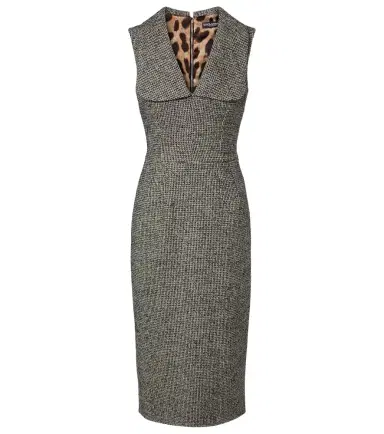 Dolce & Gabbana Wool-blend midi dress | Thumbnail 1