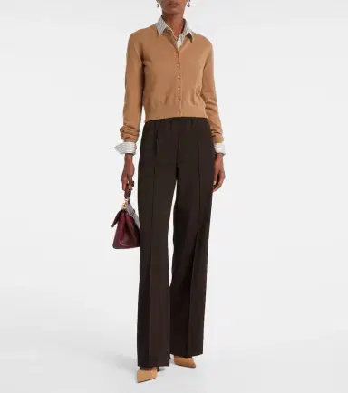 Dolce & Gabbana Virgin wool wide-leg pants | Thumbnail 2