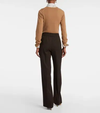 Dolce & Gabbana Virgin wool wide-leg pants | Thumbnail 4