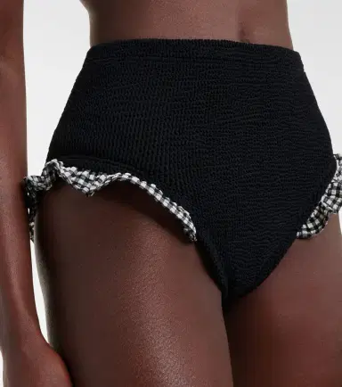 Hunza G Peggy ruffled bikini | Thumbnail 5