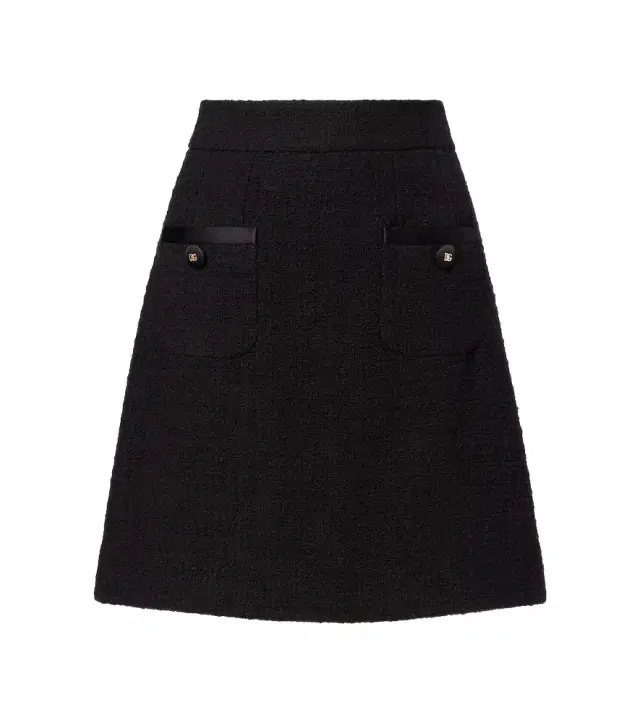 Dolce & Gabbana Cotton-blend miniskirt
