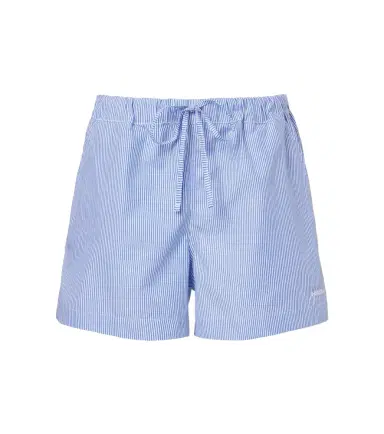 Hunza G Striped cotton poplin shorts | Thumbnail 1