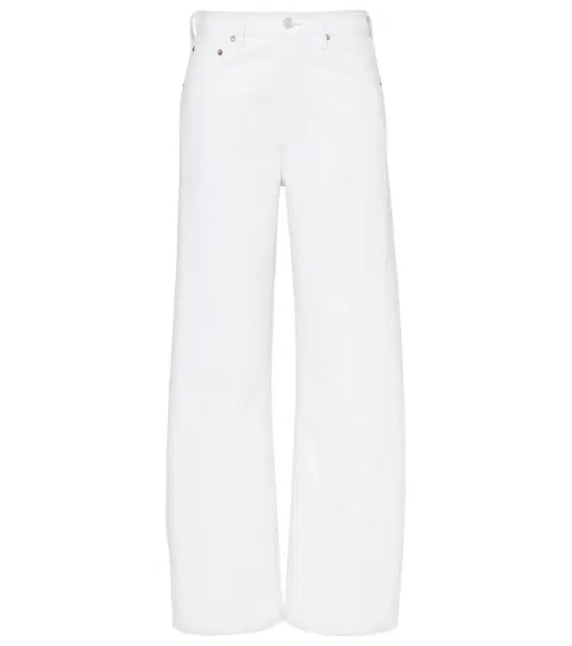 Agolde Low Curve mid-rise wide-leg jeans