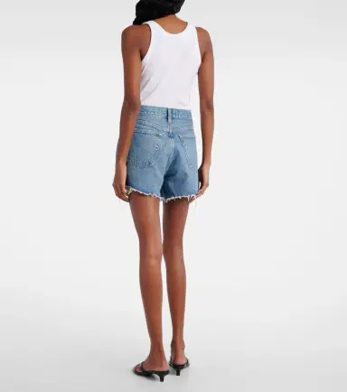 AGOLDE Parker denim shorts | Thumbnail 5