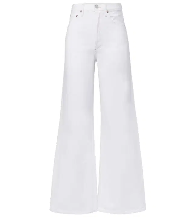 Dame high-rise wide-leg jeans