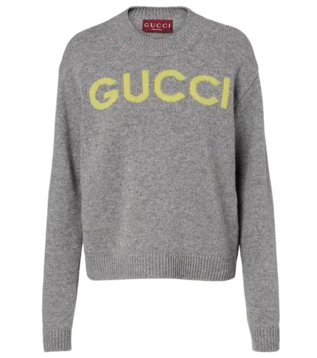 Logo wool sweater