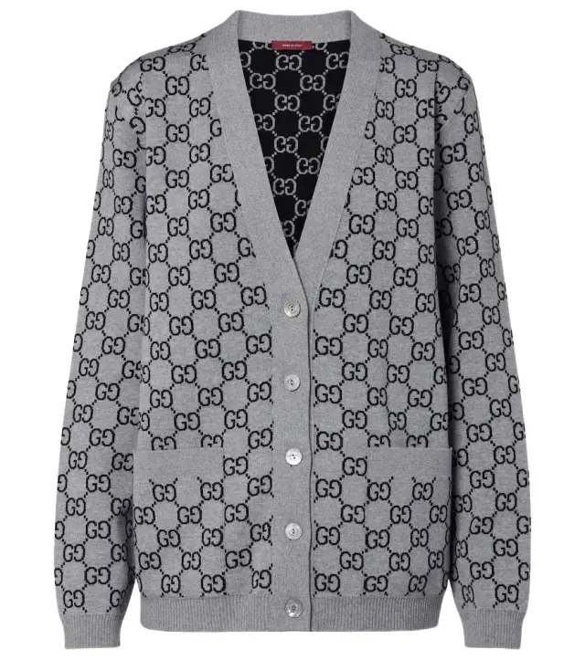 GG wool-blend cardigan