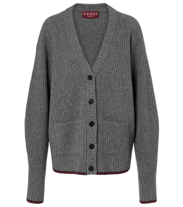 Wool cardigan