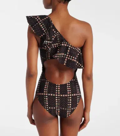 Marant Étoile Siciliyage ruffled one-shoulder swimsuit | Thumbnail 2