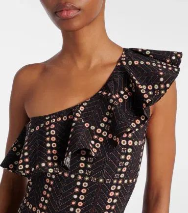 Marant Étoile Siciliyage ruffled one-shoulder swimsuit | Thumbnail 5
