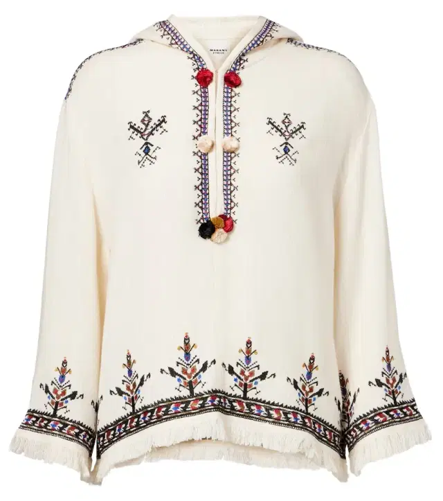 Marant Étoile Kameya embroidered top
