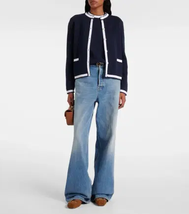 Gucci GG cotton intarsia cardigan | Thumbnail 5