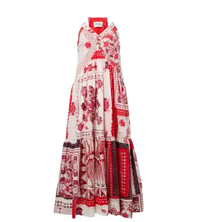 Marant Étoile Sabbage printed cotton midi dress | Thumbnail 1
