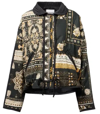 Marant Étoile Granger printed cotton bomber jacket | Thumbnail 1 Marant Étoile Granger printed cotton bomber jacket | Thumbnail 1