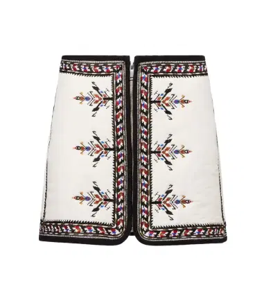 Marant Étoile Zeria embroidered cotton miniskirt | Thumbnail 1