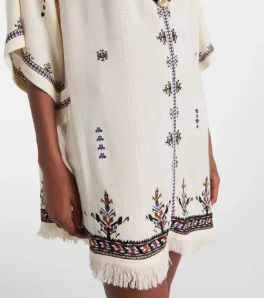 Marant Etoile Kressy embroidered minidress | Thumbnail 4 Marant Etoile Kressy embroidered minidress | Thumbnail 4