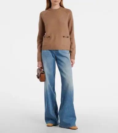 Gucci Horsebit wool and cashmere sweater | Thumbnail 2 Gucci Horsebit wool and cashmere sweater | Thumbnail 2