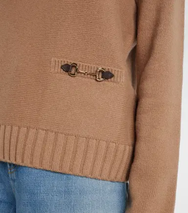 Gucci Horsebit wool and cashmere sweater | Thumbnail 3 Gucci Horsebit wool and cashmere sweater | Thumbnail 3