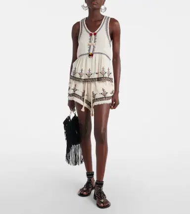 Marant Étoile Embroidered top | Thumbnail 2
