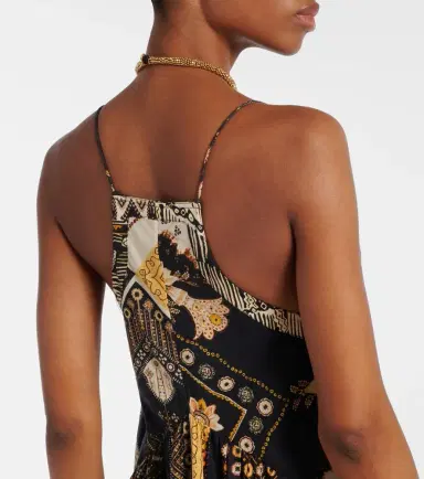 Marant Etoile Sabbage printed cotton midi dress | Thumbnail 4 Marant Etoile Sabbage printed cotton midi dress | Thumbnail 4