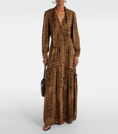 Melissa Odabash Skylar leopard-print maxi dress | Thumbnail 2