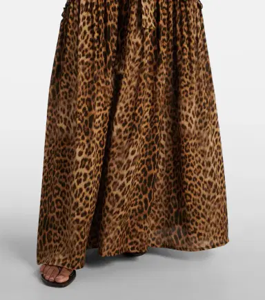 Melissa Odabash Skylar leopard-print maxi dress | Thumbnail 5