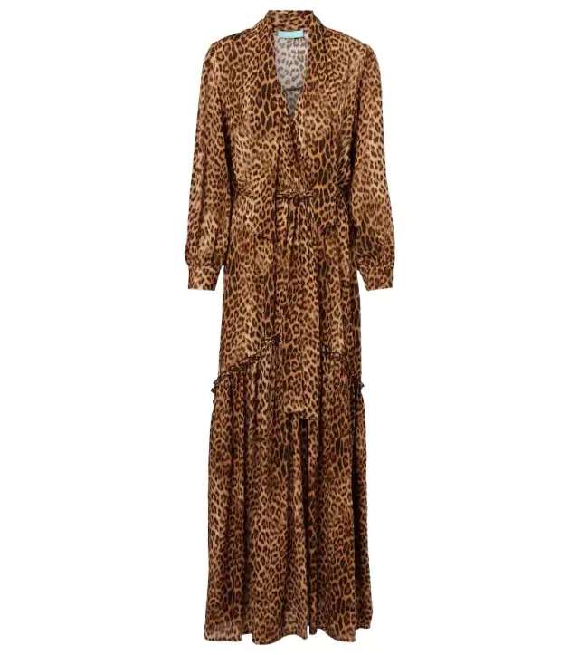 Melissa Odabash Skylar leopard-print maxi dress