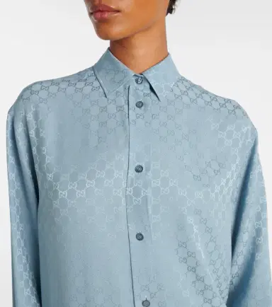 Gucci GG silk shirt | Thumbnail 4