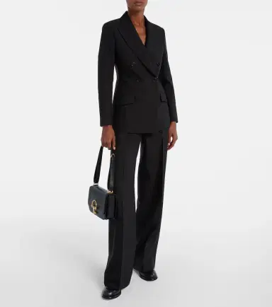 Gucci Wool wide-leg pants | Thumbnail 2