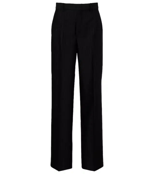 Wool wide-leg pants