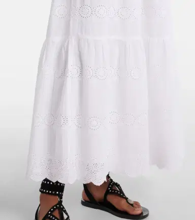 Melissa Odabash Sophie broderie anglaise cotton maxi dress | Thumbnail 4